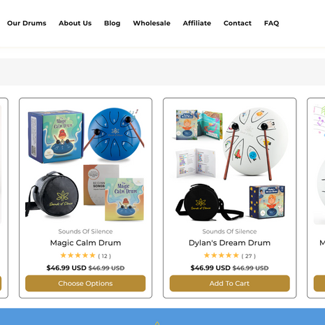 SOUND OF SILENCE DRUM