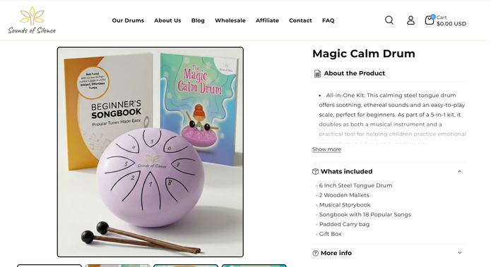 SOUND OF SILENCE DRUM