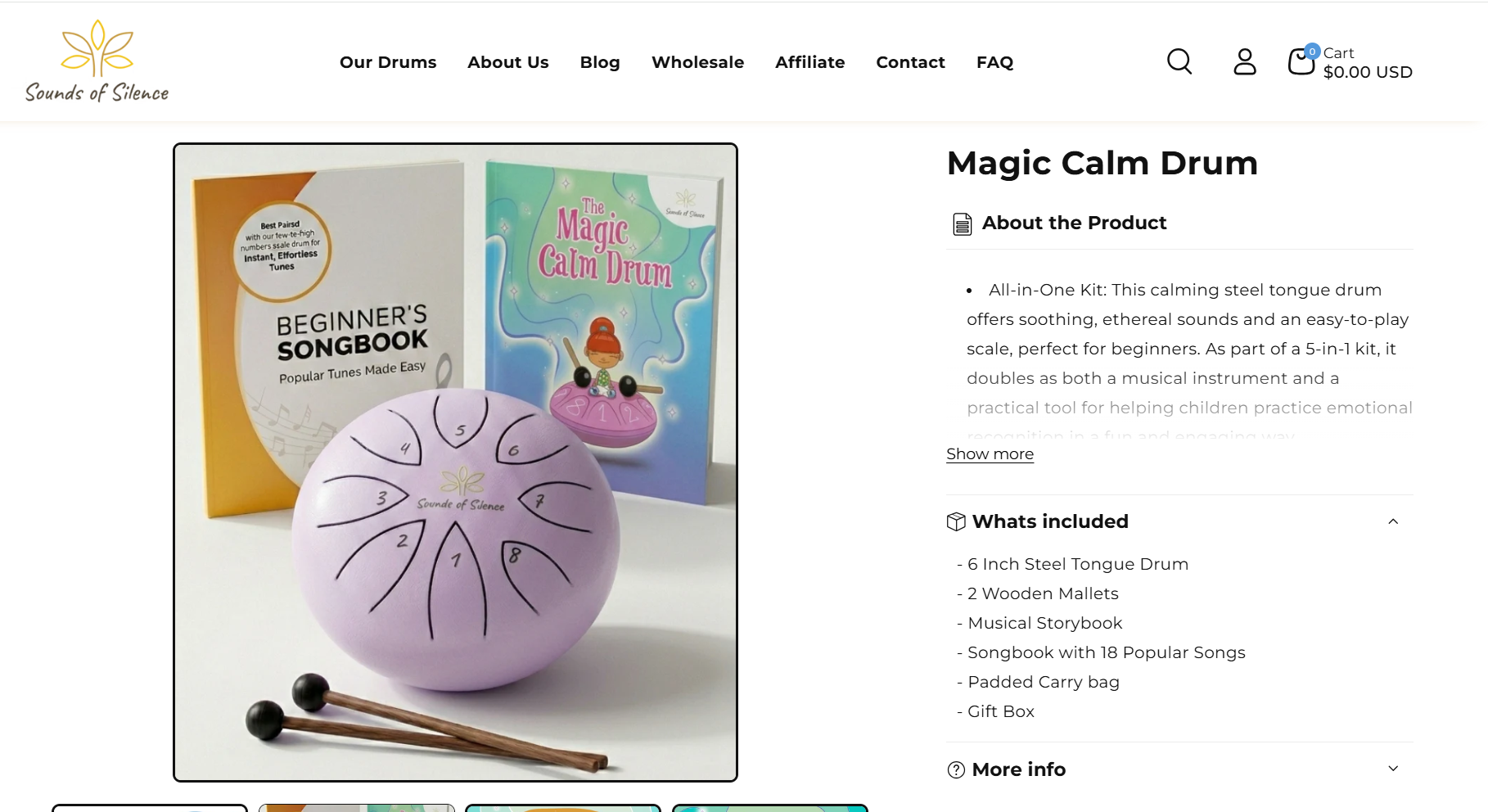 SOUND OF SILENCE DRUM